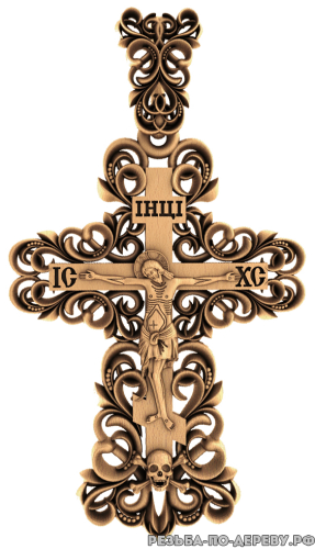 Крест #20 из дерева